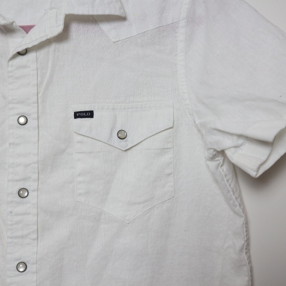 Ralph Lauren | Polo Snap Button Short Sleeve L - Picture 2 of 6